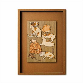 【スーパーSALE10％OFF】本格木工細工 木はり絵手作りキット「たとゑ尽の内 その1」 ミディアムレベル/額なし インテリア 子供部屋 プレゼント アート ギフト 絵画 Sサイズ おしゃれ 壁掛け 絵