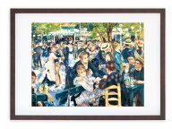 【スーパーSALE半額】版画 絵画 名画 ムーラン・ド・ラ・ギャレットの舞踏会(1876) ピエール＝オーギュス…