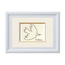 【スーパーSALE10％OFF】アートフレーム ピカソ 絵画額 「平和」/インテリア 額入り 額装込 風景画 油絵 ポスター アート アートパネル リビング 玄関 プレゼント モダン アートフレーム 飾る Sサイズ おしゃれ 壁掛け 絵