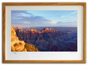 【スーパーSALE半額】版画 絵画 ノースリム、グランドキャニオン国立公園(スミコ スコット)/インテリア 額入り 額装込…