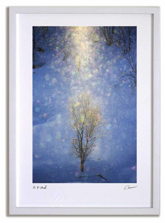 楽天市場 アートフォト 絵画 壁掛け 虹色のダイヤモンドダスト2 高橋真澄 インテリア 壁掛け 額入り 額装込 風景画 油絵 ポスター アート アートパネル リビング 玄関 プレゼント モダン アートフレーム おしゃれ 飾る Mサイズ 巣ごもり 絵画 壁飾り 風景専門店あゆわら