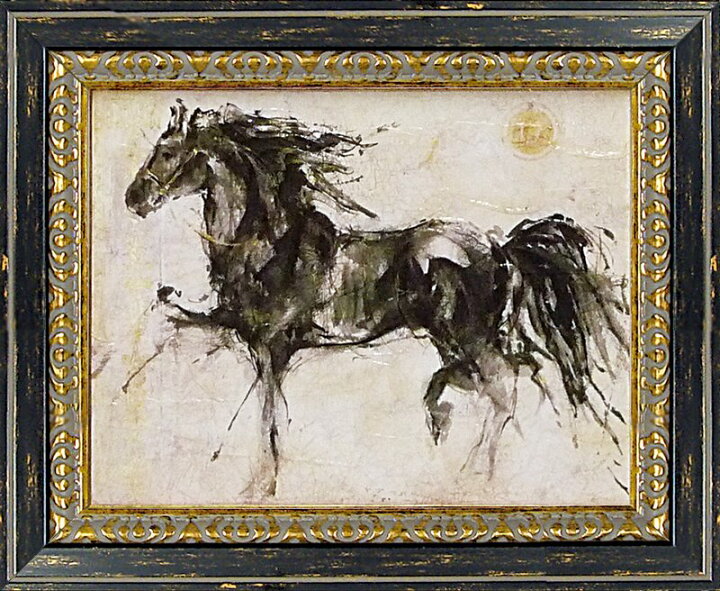 楽天市場】絵画 馬 ゴットフライド マルタ ウィング ラン/インテリア 