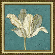 【スーパーSALE10％OFF】絵画 ダイアン スティムソン「チューリップ ウィズ ターコイズ」/インテリア 額…