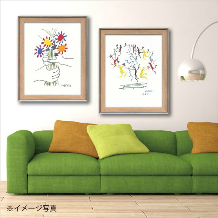 楽天市場 絵画 パブロ ピカソ 花束を持つ手 インテリア 壁掛け 額入り 額装込 風景画 油絵 ポスター アート アートパネル リビング 玄関 プレゼント モダン アートフレーム おしゃれ 飾る 4lサイズ 巣ごもり 絵画 壁飾り 風景専門店あゆわら