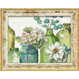 【スーパーSALE10％OFF】絵画 ゆうパケット ミニゲル アートフレーム リサ オーディット「ミックス グリーン」/額入り 絵画 アート リビング 玄関 トイレ インテリア かわいい 壁飾り 癒やし プレゼント ギフト アートパネル ポスター Sサイズ おしゃれ 壁掛け 絵