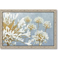 【スーパーSALE10％OFF】絵画 ジェームス ウィーンズ「ゴールデン スプリング ブルー」 インテリア 額入…