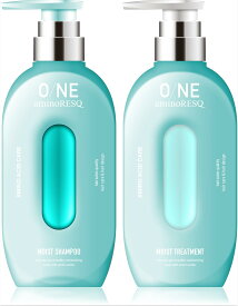 ワンアミノレスキュー O/NE aminoRESQ シャンプー トリートメント セット 400mL/400g アミノ酸 柔らかうるつや ダメージケア フレッシュフローラルの香り