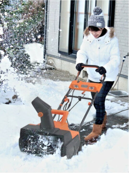 楽天市場】家庭用ハイパワー電動除雪機スノー ホエール SW-1500N（20m 