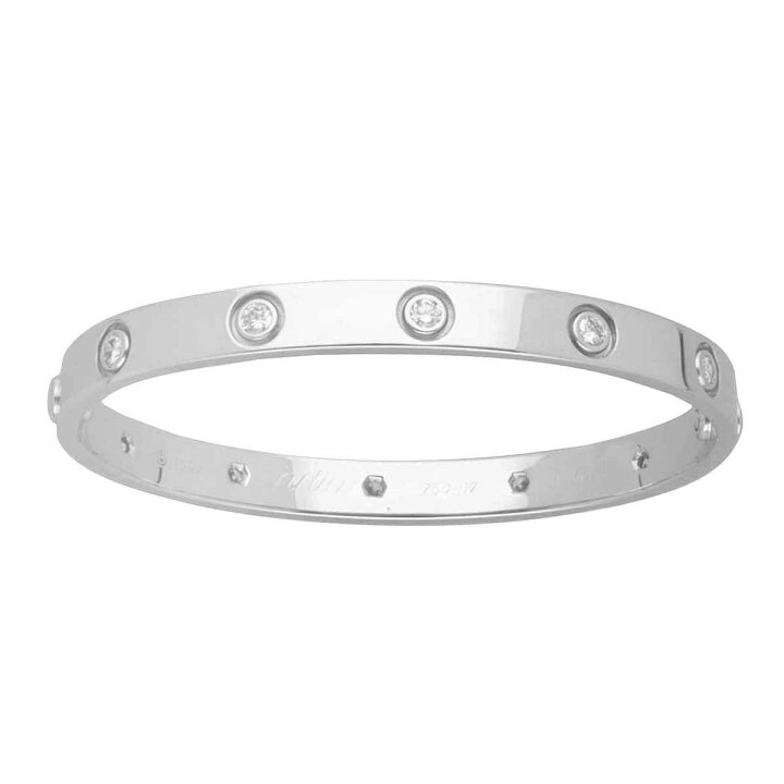 楽天市場】Cartier カルティエ フルダイヤモンド ラブブレスレット  