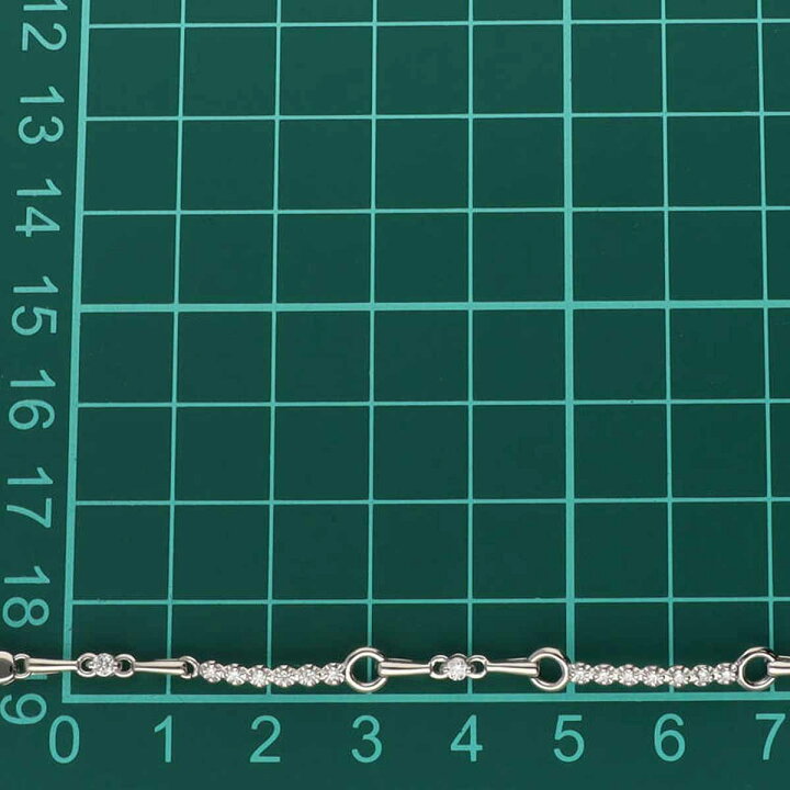 楽天市場】LINE ライン ダイヤモンド(0.54ct)ブレスレット 20cm Pt900  