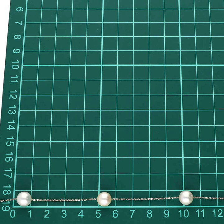 楽天市場】アコヤ真珠(約7.7-8.7mm)パール ネックレス 約81cm 750 K18  