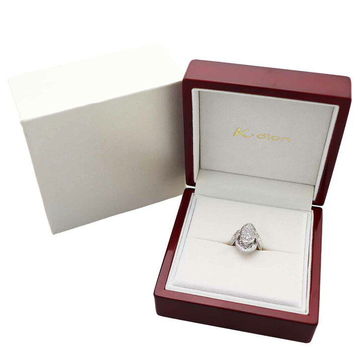 楽天市場】K.dion ケーディオン エメラルドカットダイヤモンド(1.68ct 
