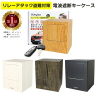 Keybo 蓋が自動で閉まる リレーアタック防止用キーケース 電波遮断キーケース スマートキー対応 車両盗難…