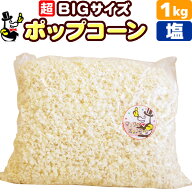 ［完成品］業務用 ポップコーン 塩味 1kg［1kg 約50人分］［1キロ バザー イベント パーティ Bigサイズ …