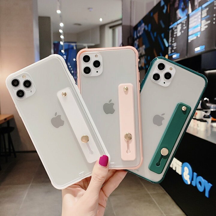 楽天市場 Iphone13 ケース ベルト 半透明 バンド 韓国 クリア 落下防止 スライドベルト スマホリング かわいい おしゃれ シンプル 大人 女子 グリップ 12 11 ホルダー 13mini 12pro 13pro 12pro Max Se2 8 7 12mini 11pro 11pro Max アイフォン