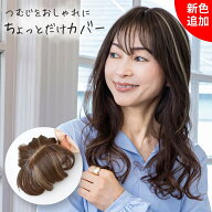 ちょびっと白髪隠しウィッグ ST-012 部分ウィッグ カバーピース ヘアピース つけ髪 頭頂部 自然 おしゃれ…