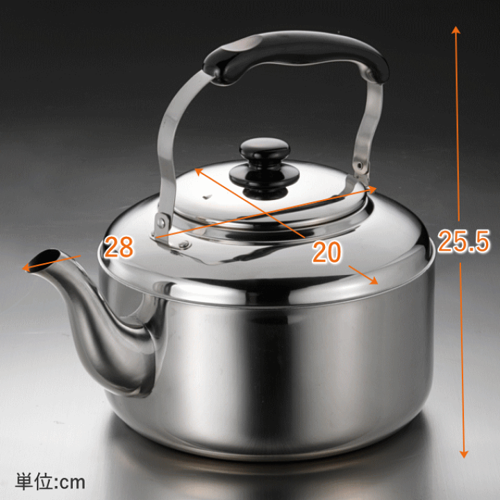 楽天市場】＼本日ポイント5倍／大容量やかん ビッグケトル 4L IH対応