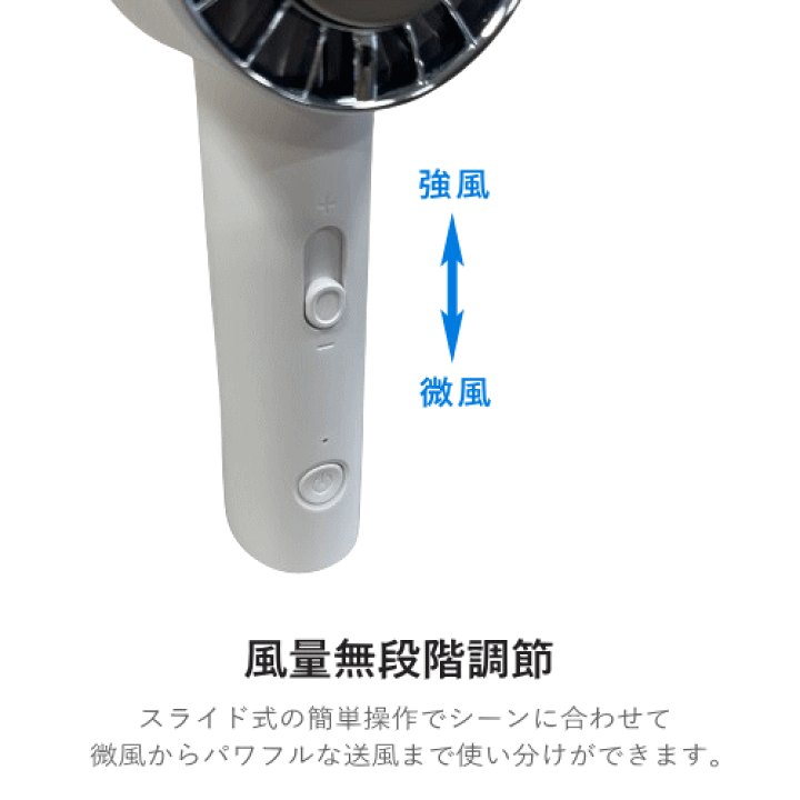 楽天市場】【在庫限り値下しました】携帯扇風機 軽量 卓上