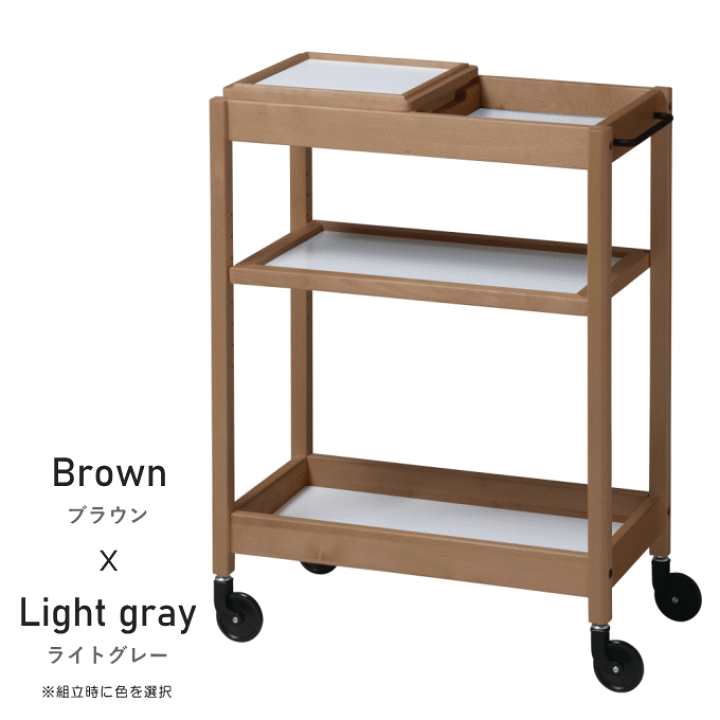 楽天市場】＼本日ポイント5倍／キッチンワゴン 天板付き キャスター