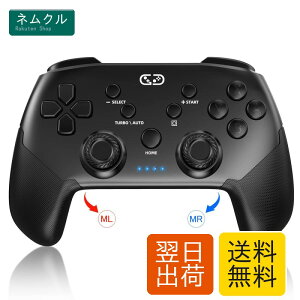 Switch/�X�C�b�` �R���g���[���[ 2024�A�b�v�O���[�h Sungale switch �v���R�� �����A�ˋ@�\/�A�˃z�[���h �w�ʃ{�^���t�� �}�N���@�\ Bluetooth5.0�����ڑ� 6���W���C���Z���T�[ Switch/PC/iOS13.0+/Android��