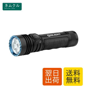 OLIGHT Seeker 4 Pro LED���C�g �����d�� �����邢4600���[���� �Œ��˒�260m ���C�z�� Type-C�[�d �h�� �A�E�g�h�A �H���p ��g�p ���ϋv �h��IPX8 �ϏՌ� �c�ʕ\�� �L�����v �o�R ��ނ� ��d�΍� ���