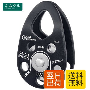 GM CLIMBING CE UIAA�F�� 30kN �}�C�N���v�[���[ ���o�C���T�C�h �v���[�g �N���C�~���O�v�[���[ 12mm���[�v�K�� ���ȏ����u�b�V���O �o�R �N���C�~���O �A�[�{���X�g �c���[�N���C�~���O ���� ���X