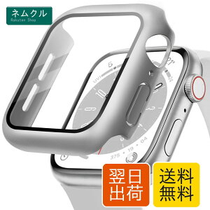 POLINK for Apple Watch�p �P�[�X Series 9/8/7/6/5/4/SE2/SE 44mm PC�f�� �����K���X �A�b�v���E�H�b�` �ی�p�J�o�[ �����^ ���ϋv �ϏՌ� �����ߗ� �w��h�~ for Apple Watch�p �J�o�[ �S�ʕی� �V���o�[