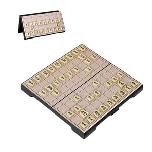 Keyquill 将棋 マグネット式 将棋盤 ボードゲーム 折りたたみ コンパクト旅行 初心者向け ギフト