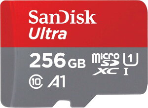 microSD�J�[�h 256GB �����]�� �X�}�[�g�t�H�� �^�u���b�g�p UHS-I �N���X10 �t��HD�Ή� �h���ϏՌ� SanDisk Ultra SDSQUAC-256G-GN6MN