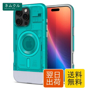 Spigen iPhone 16 Pro �P�[�X MagSafe�Ή� �}�O�l�b�g���� �ČRMIL�K�i �N���V�b�N�EC1�E�}�O�t�B�b�g ACS08153 (�{���_�C�E�u���[)