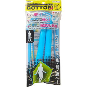 �꒵�� �X�|�[�c�p �q�ǂ� ��l ���p �����O�O���b�v�݌v ���[�v��2.7m ���т₷���y�ʃ��[�v�d�l �ƒ�p �w�Z �̈� ���K�� 1�{���� 28.0×12.0×3.0cm �X�J�C�u���[ 241519 �g�[���[ Toyo