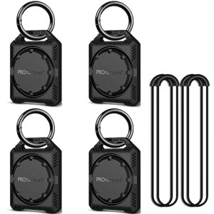 PROfezzion AirTag P[X 4Zbg GA^Op یP[X IPX8h ϖ ϖՐ ϏՌ y AirTagΉ L[O X}z/Jo//ו/z/ybg̎ւȂǂɊ| h~ ubN