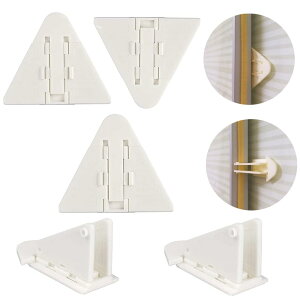 Maveek 窓ロック ベビーガード ストッパー 子供安全ロック 引き戸ロック 赤ちゃんいたずら防止 指挟み防止 5個入り