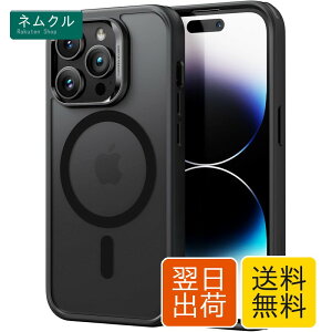 ESR iPhone 14 Pro Max �p �P�[�X MagSafe�Ή� ���C�����X�[�d HaloLock���� �n�C�u���b�h���C�P�[�X �ϏՌ��� �ČRMIL�K�i�̕ی� ������ ���炩�Ȉ���S�n 6.7�C���` �u���b�N Classic Series