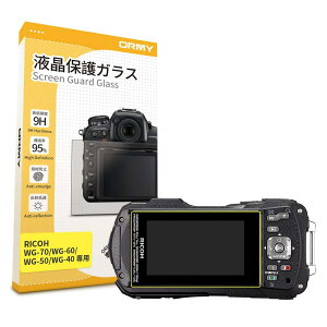 y 0.3mmKX z ORMY tیKX tveN^[ tیtB RICOH WG-70 / WG-60 / WG-50 p y /N / dx9H / EhGbWH z