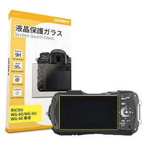 y 0.3mmKX z ORMY tیKX tveN^[ tیtB RICOH WG-60 / WG-50 / WG-40 p y /N / dx9H / EhGbWH z