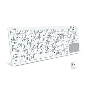 Ewin Bluetooth/USB ΉL[{[h 2.4Ghzڑ ^b`pbht {z CXL[{[h 3VXeΉ 3foCX؂ւ V[o[t dr iPad p\R ^ubg X