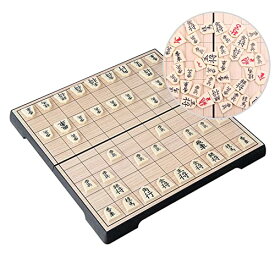 [マラソン期間中ポイント5倍]KOKOSUN 将棋 将棋セット 折りたたみ盤 収納便利 (丸角型-1)