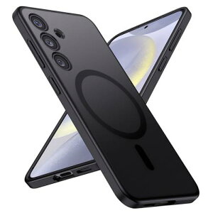 �yMagSafe�Ή��E�ČR�K�i�zHolidi Galaxy S24 �P�[�X MagSafe �}�b�g�� �}�O�l�b�g���� �ČRMIL�K�i �S�ʕی� ���C�����X�[�d ���ςȂ� ��d�\�� ������ �M�����N�V�[s24 �P�[�X Magsimpl-Series �u���b�N