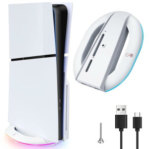 yV^ PS5 Pro/slim Ήzps5 slim X^h cu X^h 14̒\RGBƖ[ht MP 2USB|[gt ŒlW USBP[u V^ PS5 Ӌ@ fBXN/fW^ p {