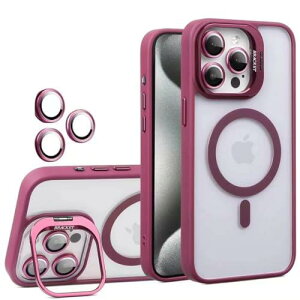 Kanyaku Iphone12ProMax�p�̃P�[�X MagSafe�Ή� �����Y�ی� �X�^���h���R�ɐؑ� ���C�����X�[�d �ϏՌ� ���΂݂Ȃ� �X�g���b�v�z�[���t�� �E�C���h�E�V���[�Y 6.7 (LKJT-12promax-jiuhong)