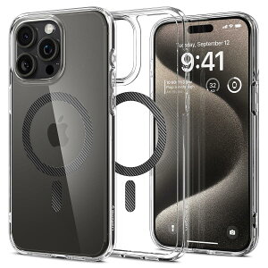 Spigen iPhone 15 Pro Max P[X NA MagSafeΉ ČRMILKi EgEnCubhE}OtBbg ACS06578 (J[{Et@Co[)