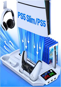u2024NVovPS5 Slim X^h PS5 Silm/PS5 cu X^h PS5/PS5 Silm Rg[[ [dX^h 2䓯[d 3iKp pt@ [dwvt [ @\ lWt USBP[ut PS5 