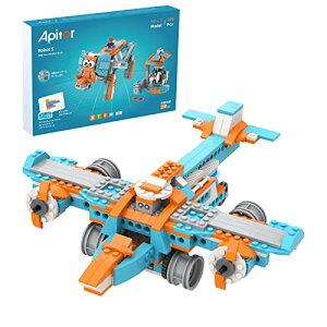 Apitor Robot S vO~O{bg 10 in 1 ό`{bg STEM烊RrfBOubN݃{bgߋ wvO~O Scratch 3.0 R[fBO Lbg lC j