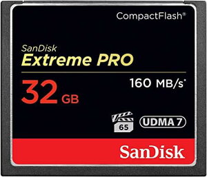 SanDisk SDCFXPS-032G-X46 32GB Extreme Pro 160MB/s