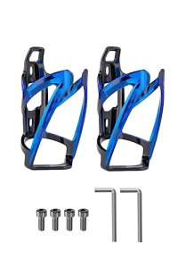 YFFSFDC 自転車 ボトルケージ バイク ドリンクホルダー 超軽量 伸縮性がよく ウォーターボトルケージ 取り付け工具付き 使用便利 ロードバイク/クロスバイク/マウンテンバイクに適用 2個セッ