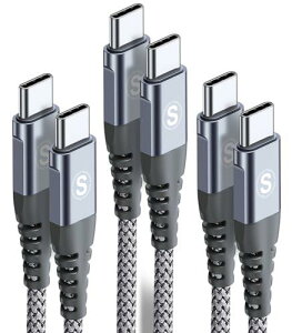 ^Cvc P[u y1M+2M+2M/3{Zbg PDΉ 60W}[dzUSB C&USB C P[uiPhone15 [dP[u[d Type-c ACtH15/phone15 pro Max,iPad Pro/Air/mini6,MacBookPro,Samsung Galaxy S23/S22/S21/S20,Sony,Pixel
