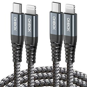 USB C CgjOP[u 2M ^CvC iPhone [dP[u MFI F 2{Zbg USB-C LightningP[u PDΉ }[d Type-C