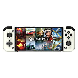 [マラソン期間中ポイント5倍]GameSir X2 Pro-Xbox モバイル ゲーム コントローラー Android Type-C 用ゲームパッド xCloud, Stadia, Luna, Apex, Diablo Immortal 対応 スマホコントローラー 1 か月 Xbox Game Pass Ultimate無料（100-179mm） (White)