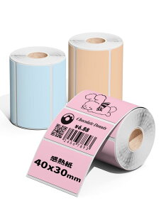 Pesuza M[ Phomemo M110 M120 M220 Ή  40x30mm 230 Mp xV[ J[ V[ MV[ P[u^O p }bg S ϐ  Ĕ^Cv x 